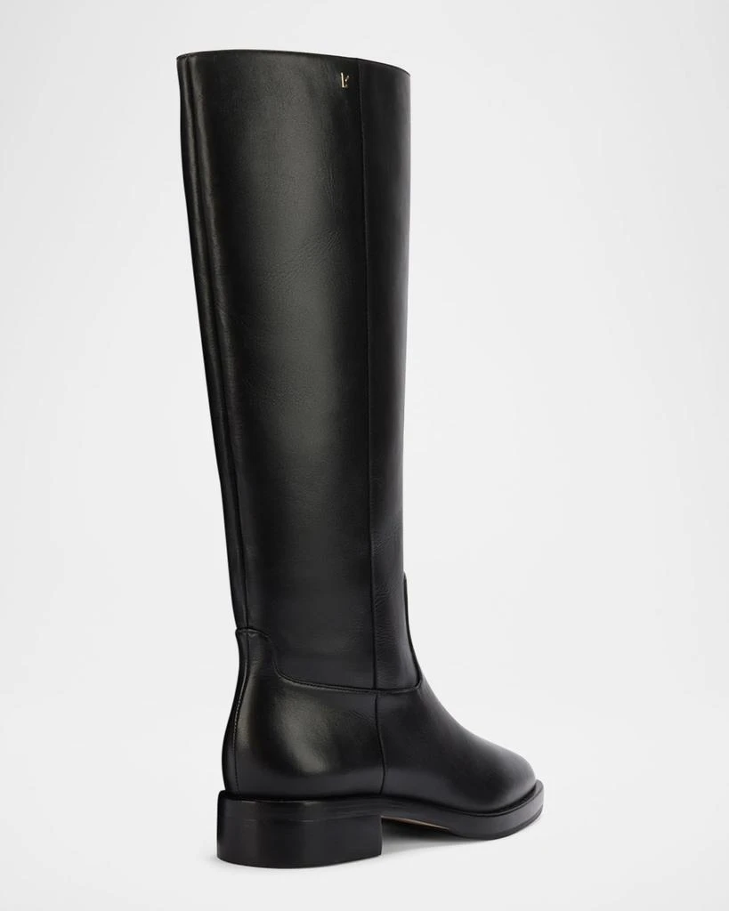 Larroude Anne Leather Mid Boots 3