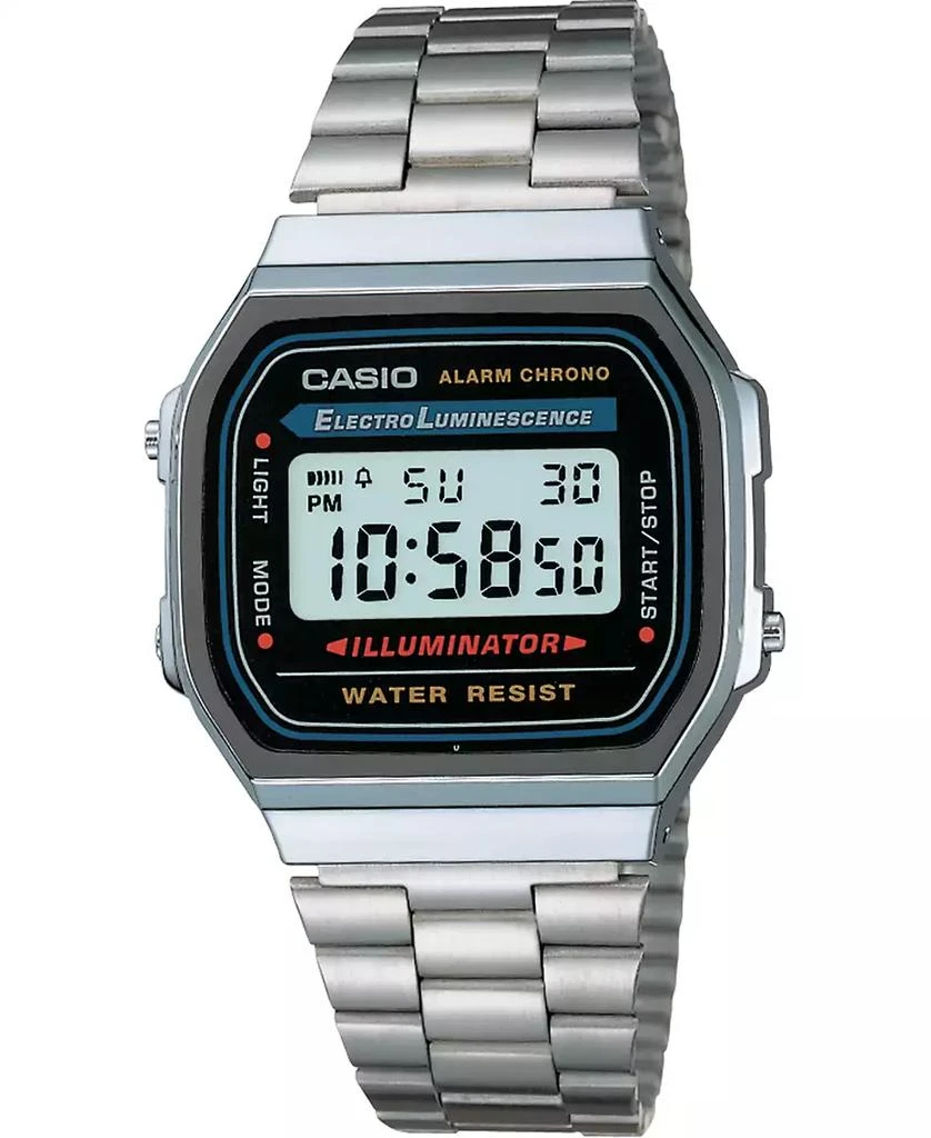 Casio Unisex Digital Stainless Steel Bracelet Watch 32mm 1