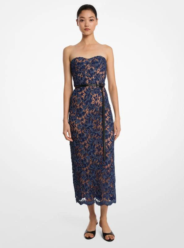 white christmas dresses Michael Kors denim dress