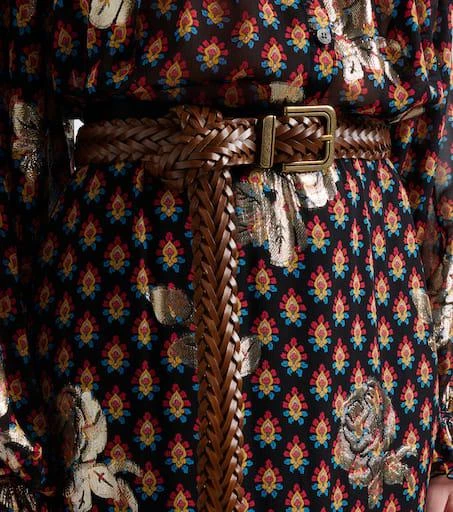 ETRO Braided leather belt 2