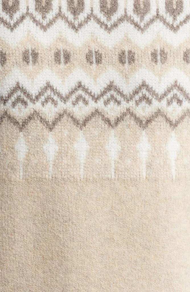 Treasure & Bond Fair Isle Jacquard Crewneck Sweater 6
