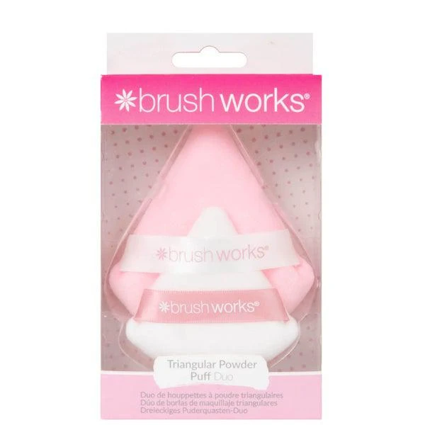 brushworks brushworks Triangle Powder Puff Duo 6