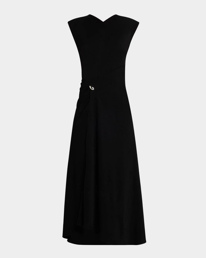 A.L.C. Mary V-Neck A-Line Midi Dress 1