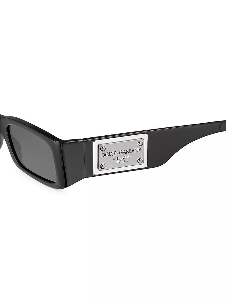 Dolce & Gabbana 55MM Rectangular Sunglasses 3
