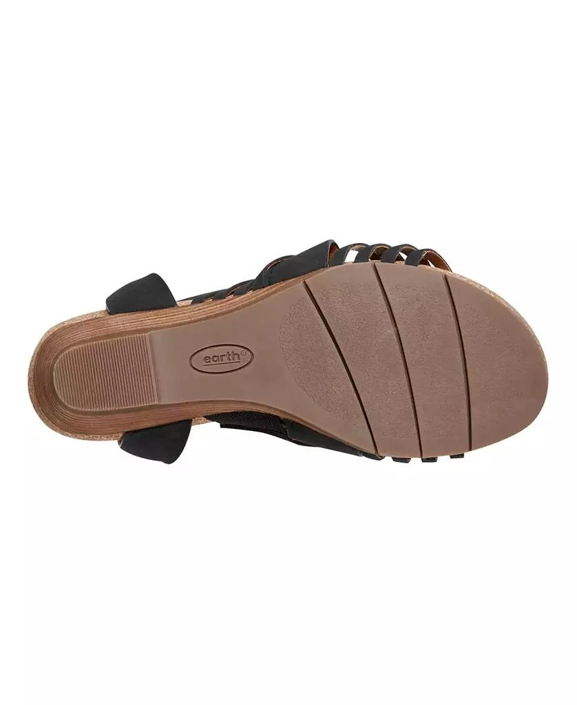 Earth Women's Hattie Fisherman Wedge Sandals 5