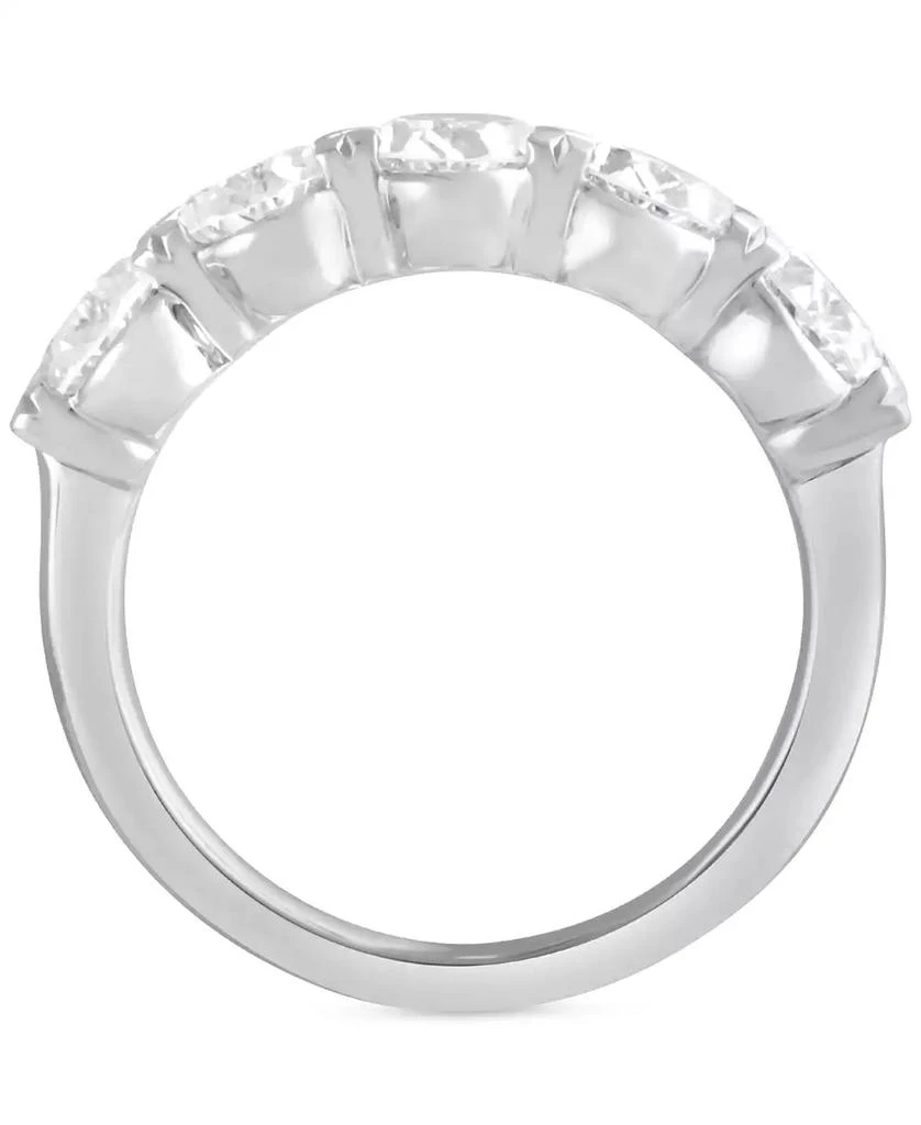 Badgley Mischka Certified Lab Grown Diamond Oval-Cut Band (3-1/2 ct. t.w.) in 14k Gold 4