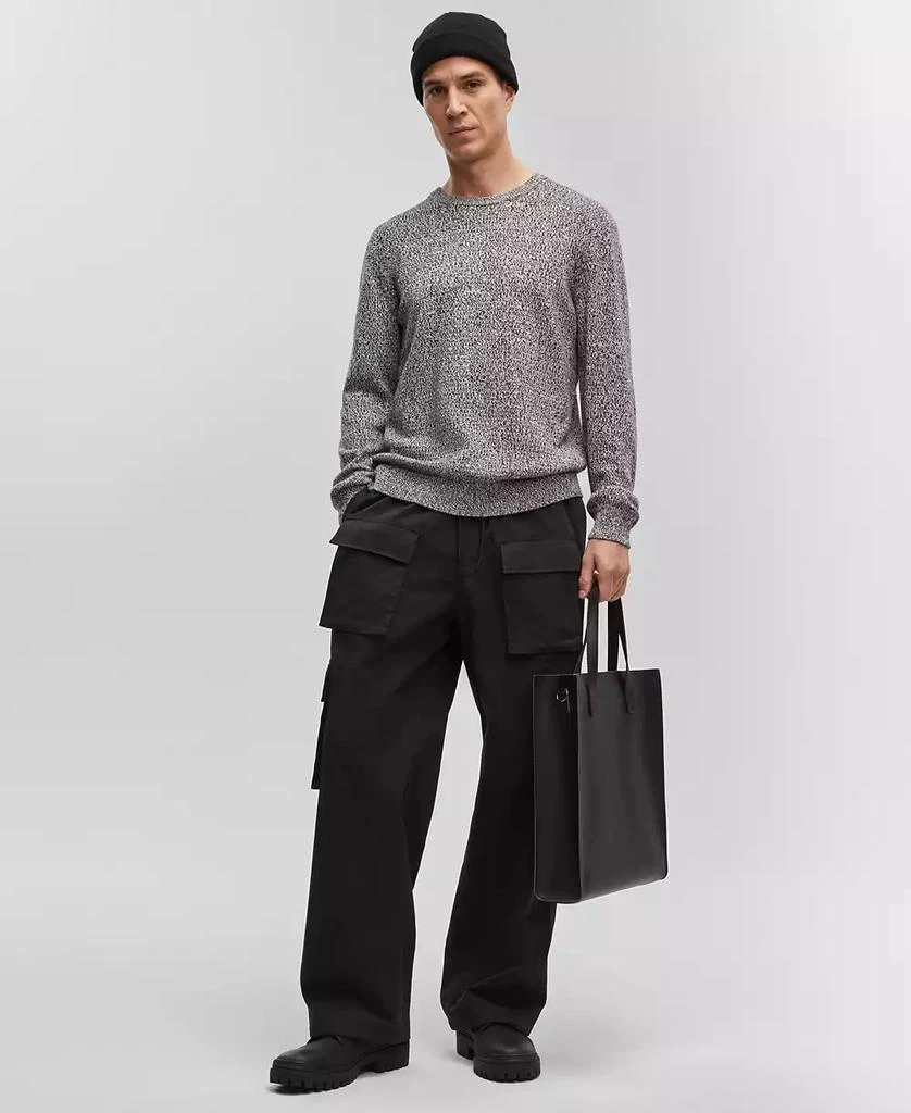 Mode of One Men's Regular-Fit Marled-Knit Sweater, Created for Macy's 2