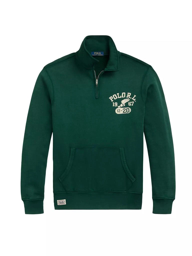 Ralph Lauren Quarter-Zip Fleece Sweatshirt 1