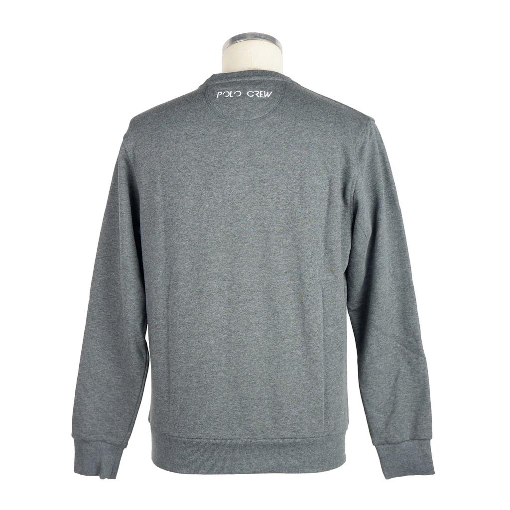 La Martina La Martina Gray Cotton Sweater