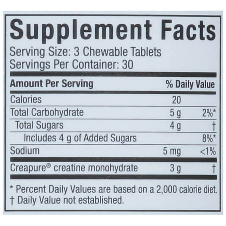 MuscleTech Creatine Chews Citrus Burst 3