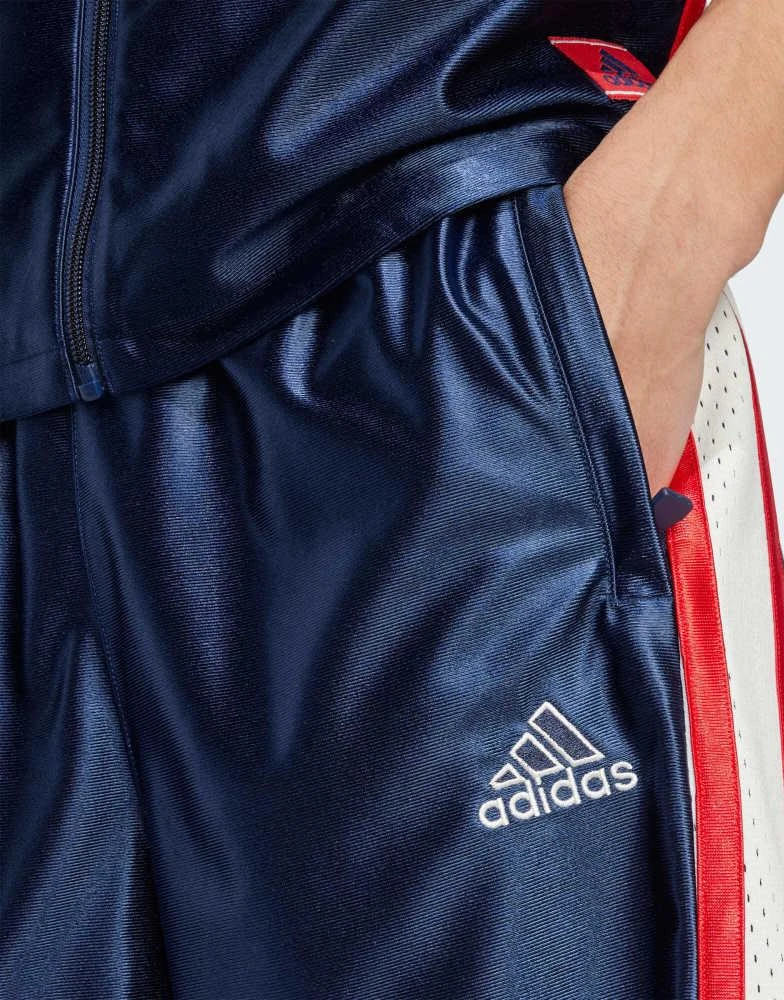 Adidas adidas Originals Cutline shorts in night indigo 3