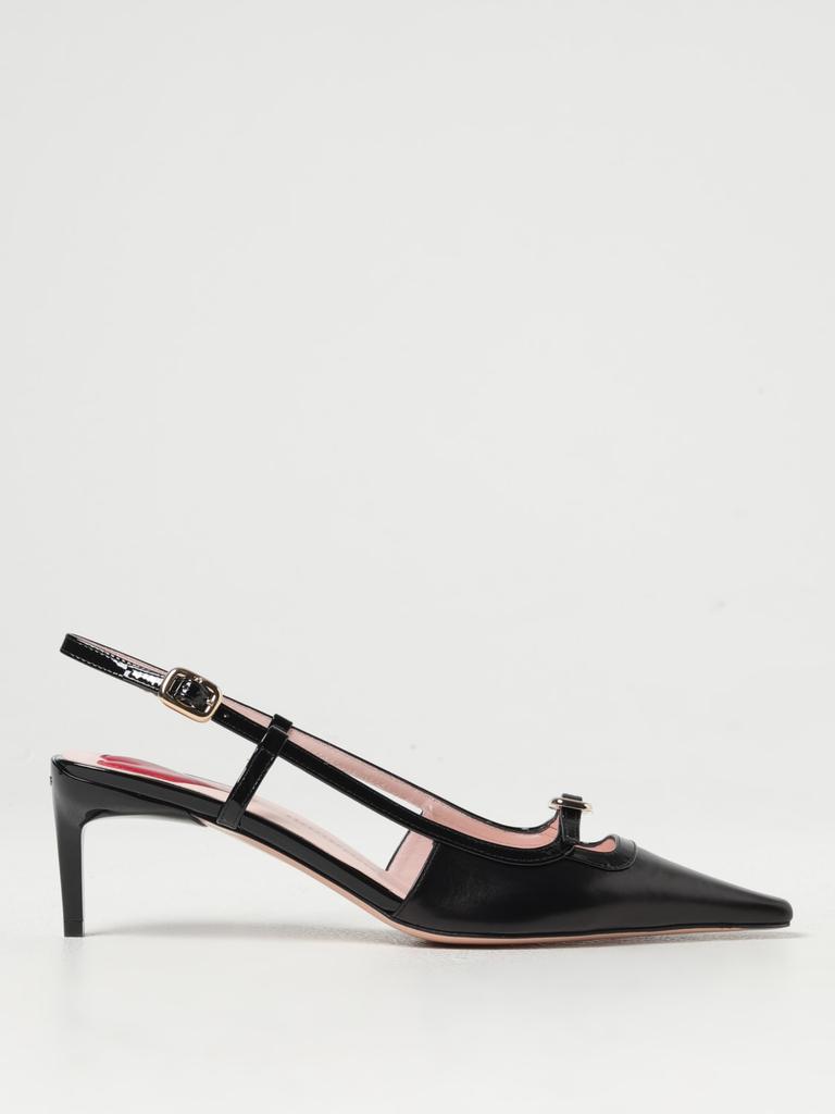 Roger Vivier Fringed 65MM Denim Slingback Pumps - High Heels