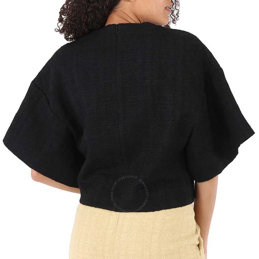 GAUCHERE Ladies Black Vlad Cropped Top 3