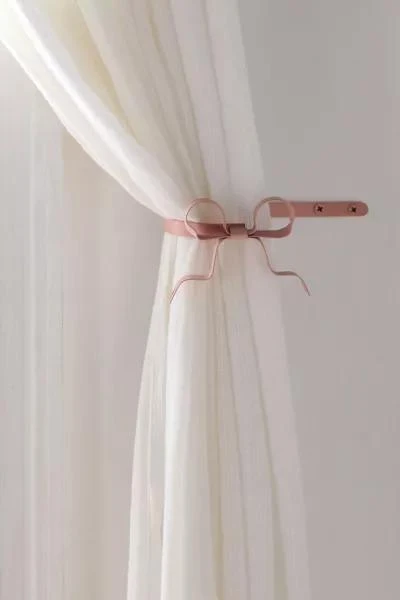 Urban Outfitters Marina Bow Curtain Tie-Back Set 1