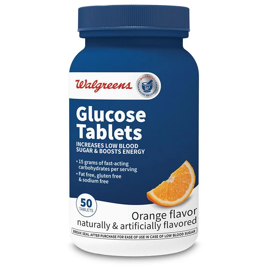 Walgreens Glucose Tablets Orange 1