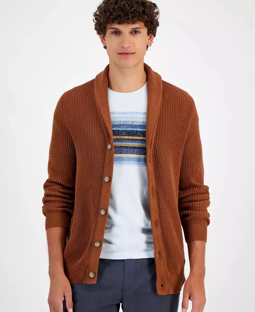 Sun + Stone Men's Alvin Cardigan Sweater, Created for Macy's 1