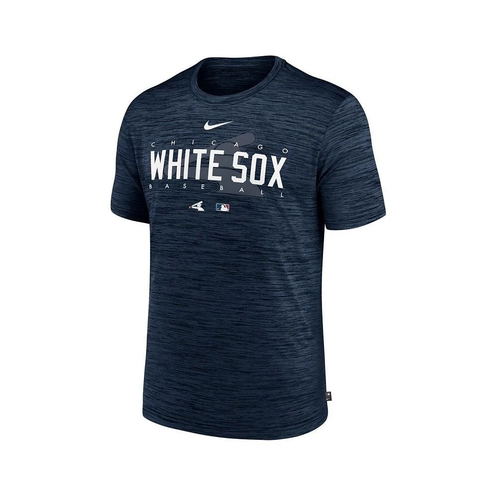 Nike Men's Navy Chicago White Sox Authentic Collection Velocity Performance Practice T-shirt 3