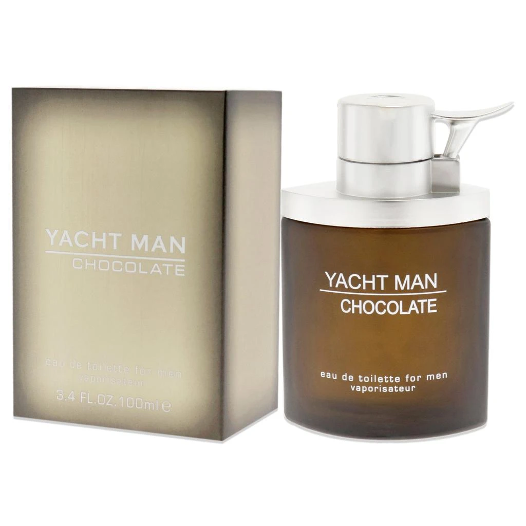 MYRURGIA Yacht Man Chocolate by  for Men - 3.4 oz EDT Spray 4