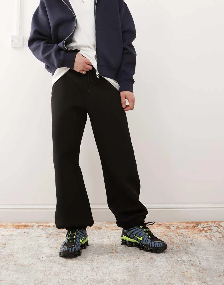 Weekday Weekday Simon scuba joggers in black 2