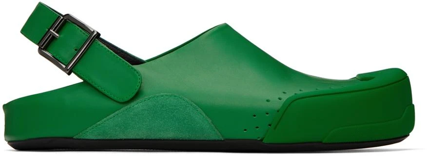 Marni Green Dada Sandals 1