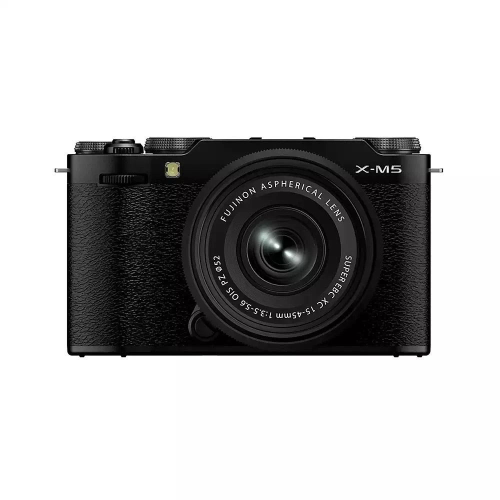 Fujifilm X-M5 Mirrorless Camera with XC 15-45mm f/3.5-5.6 OIS PZ Lens, Bundle with 64GB Memory Card, Camera Case 2