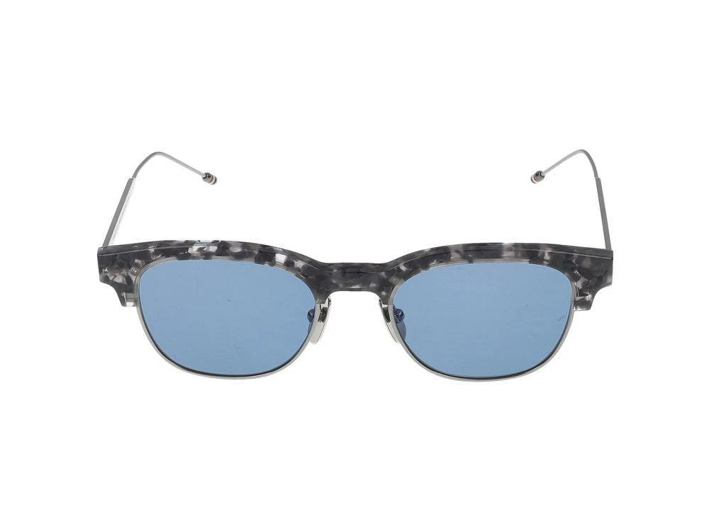 Unisex Oval Sunglasses TB109 CTGLDNVY Gold/Black 53mm – On  display picture 3