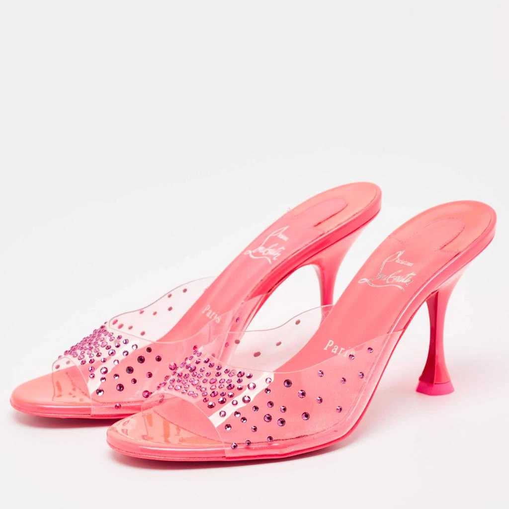 Christian Louboutin Christian Louboutin Transparent PVC Degramule Sandals Size 38 2