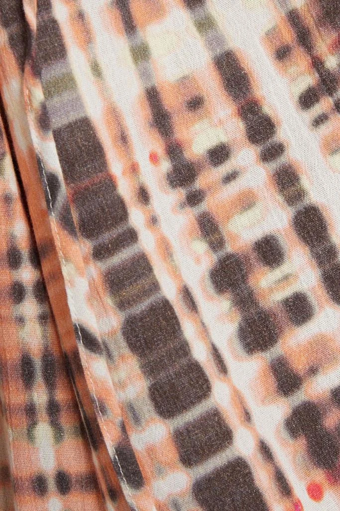 Joie Jindrah gathered printed cotton blouse 4