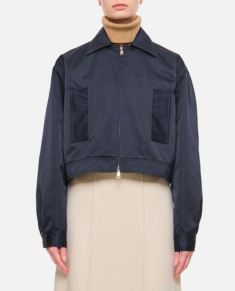 Plan C Zipped Crop Jacket