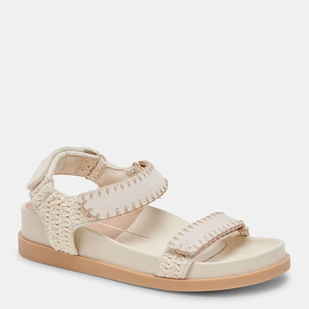 Dolce Vita Senora Sandals Sandstone Knit 2
