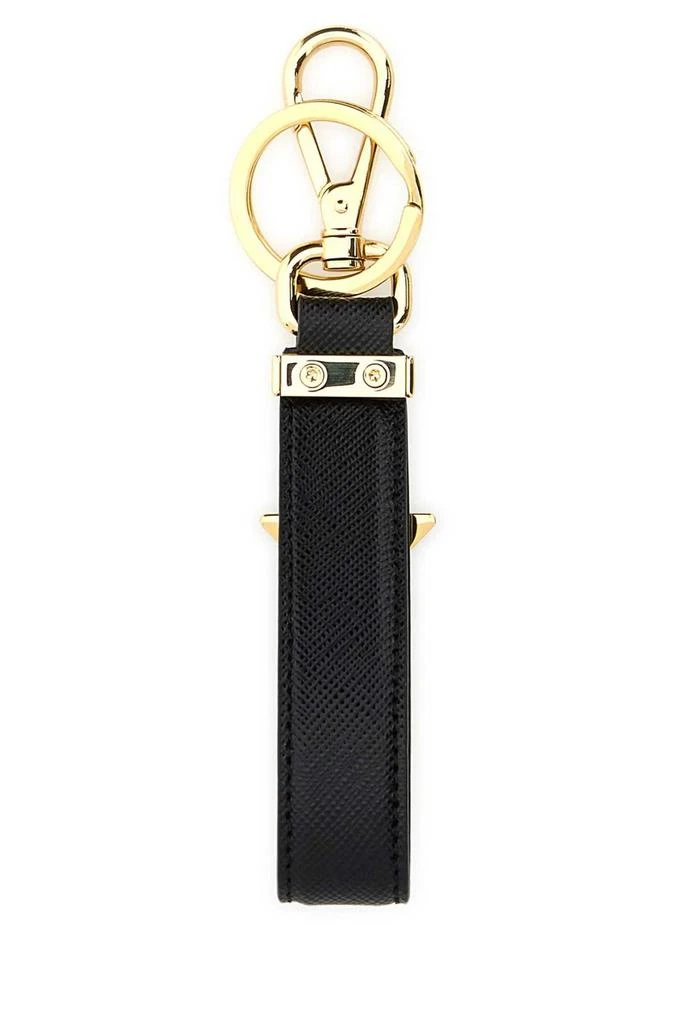 Prada Prada Logo Plaque Key Ring 2