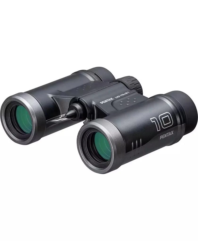 Pentax Binoculars UD 10x21. 10x Magnification With Roof Prism. Bright and Clear Viewing, Lightweight With Multi-Coating To Achieve