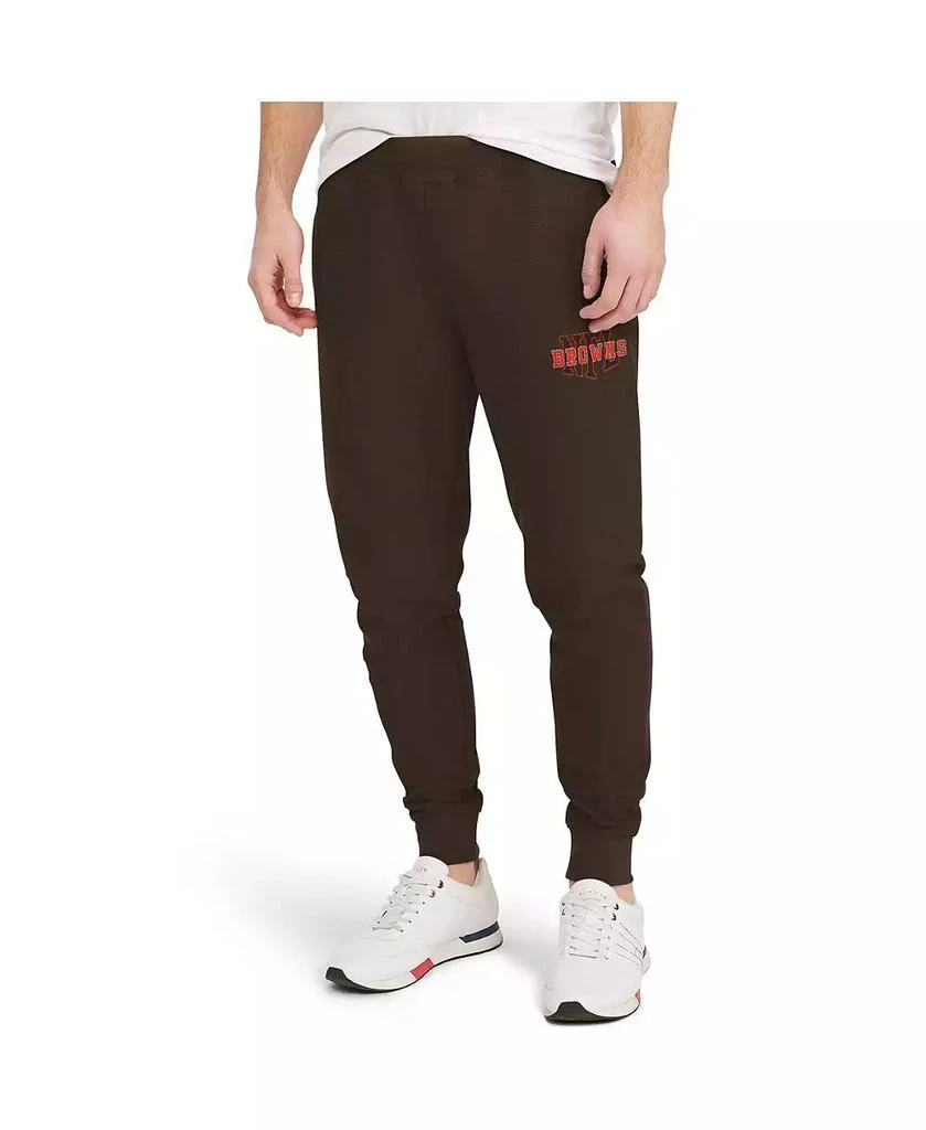 Tommy Hilfiger Men's Brown Cleveland Browns Mason Jogger Pants 1