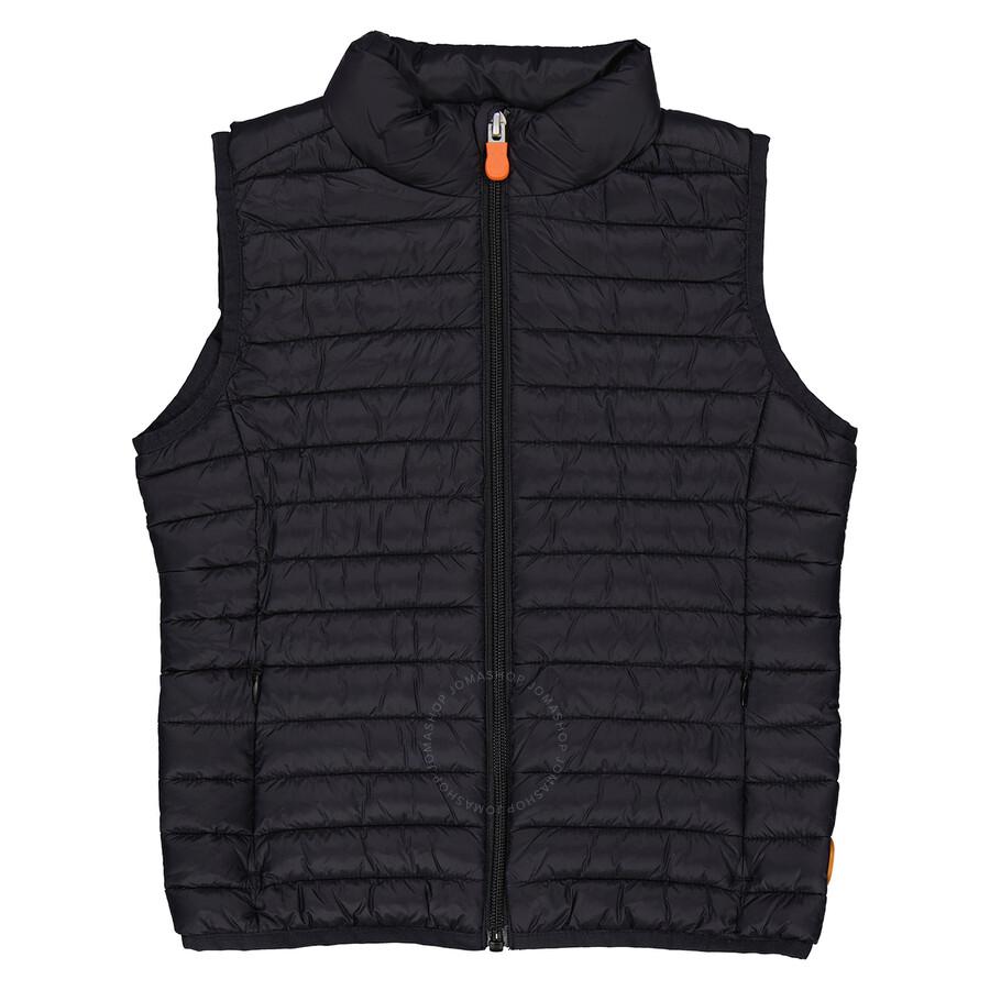 Save The Duck Black Quilted Gilet Vest