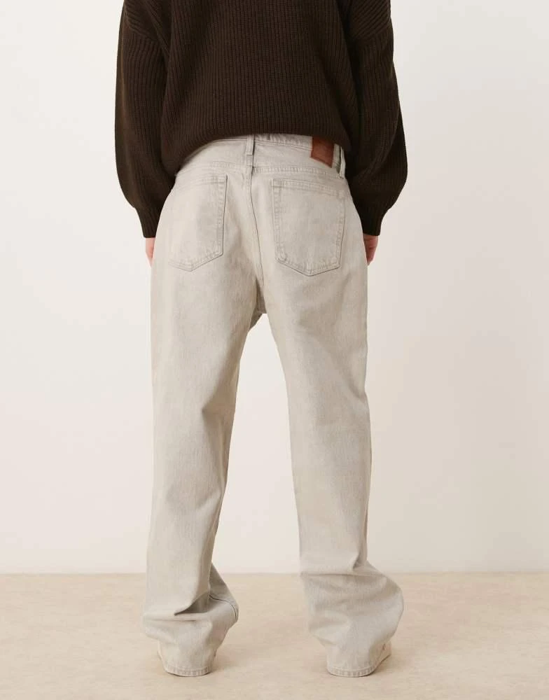 Abercrombie & Fitch Abercrombie & Fitch baggy jean in grey wash 2