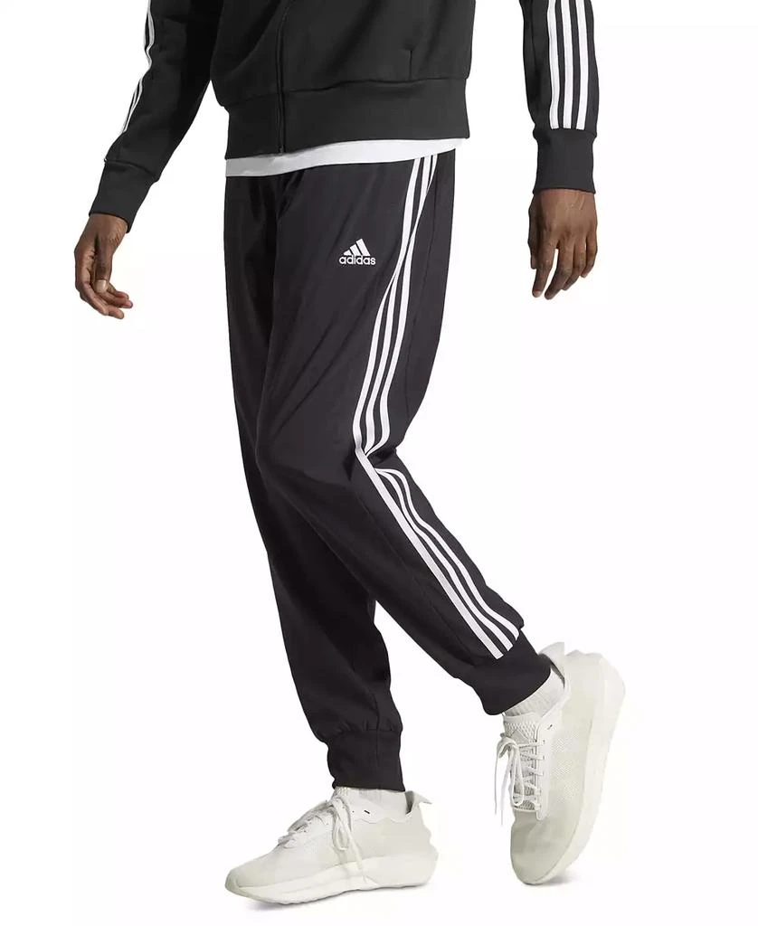 adidas Men's Essentials 3-Stripes Cargo Pocket Joggers 1