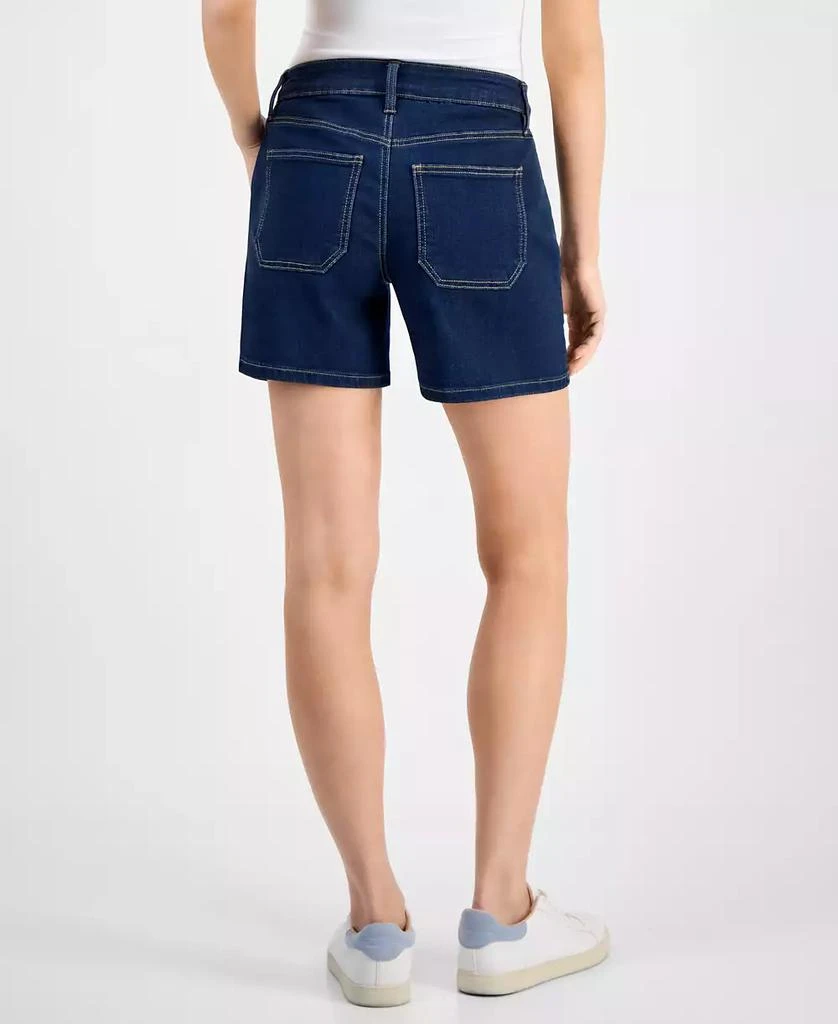 Style & Co Women's Mid-Rise Denim Utility Shorts, S-16P, Exclusively at Macy's 2