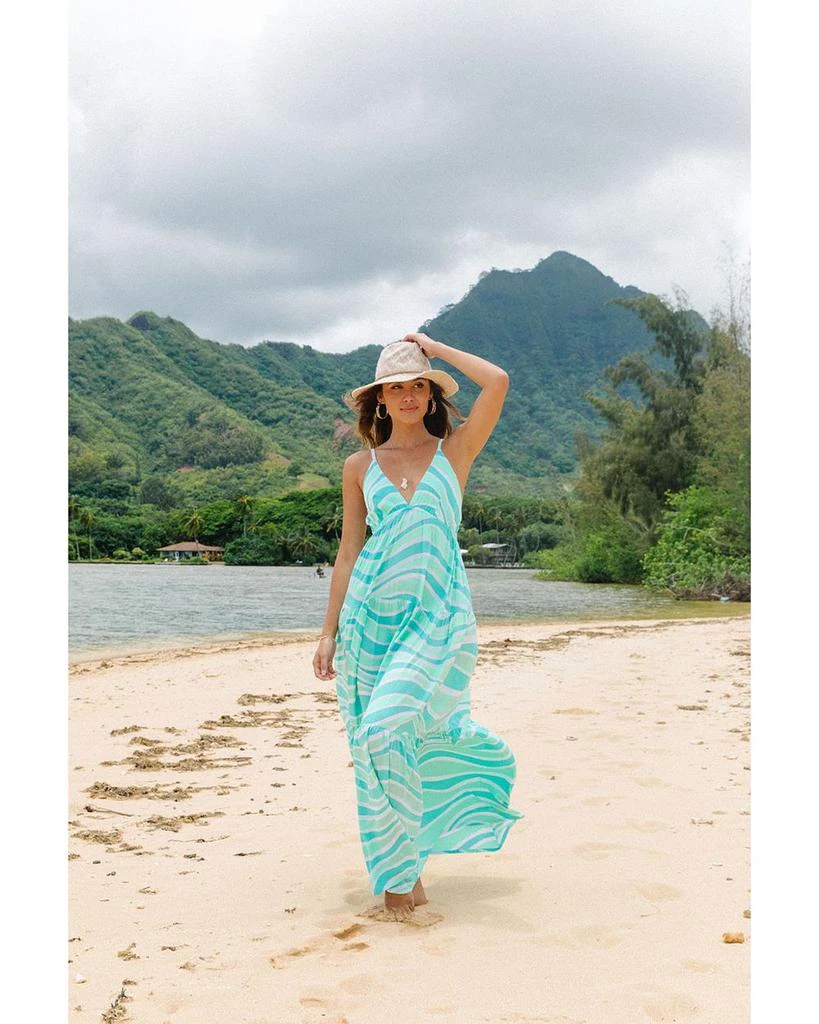 Tiare Hawaii Waikiki Maxi Dress Swim Cover-Up 8