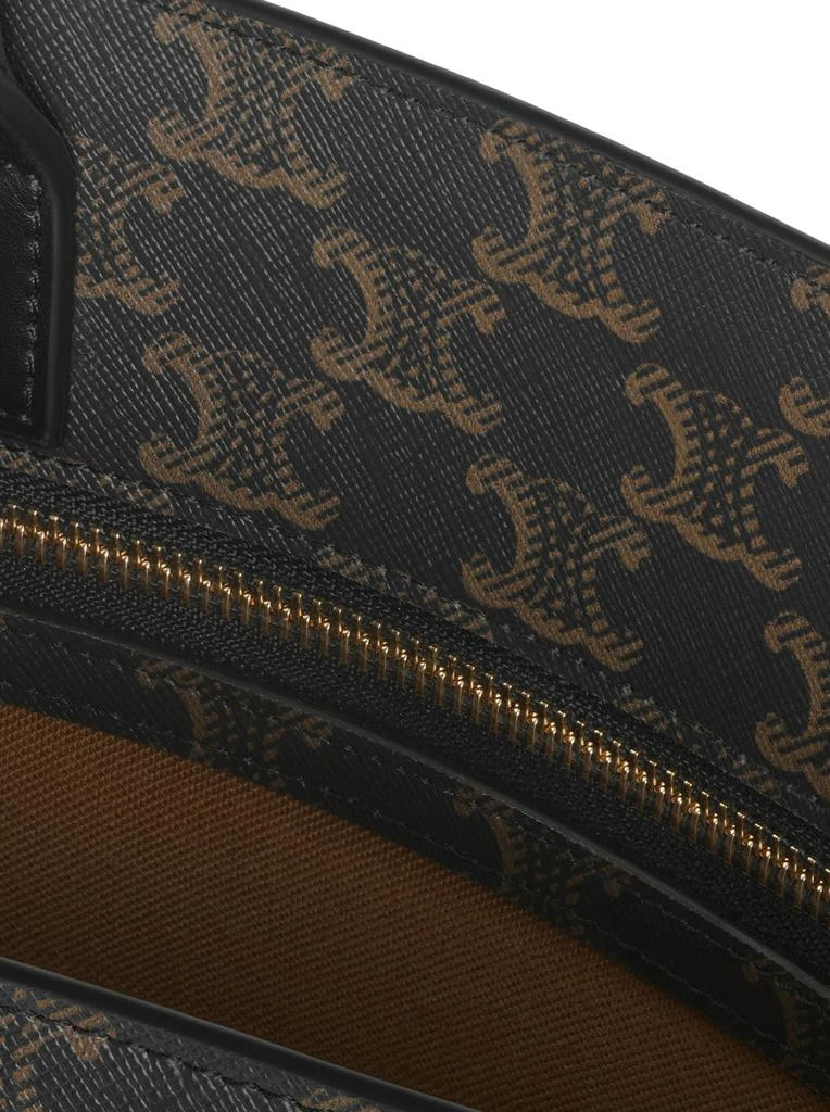 Celine MEDIUM VERTICAL CABAS BAG IN TRIOMPHE CANVAS WITH CELINE PRINT 4