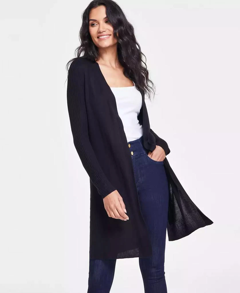 INC International Women's Open-Front Duster, Created for Macy's 1