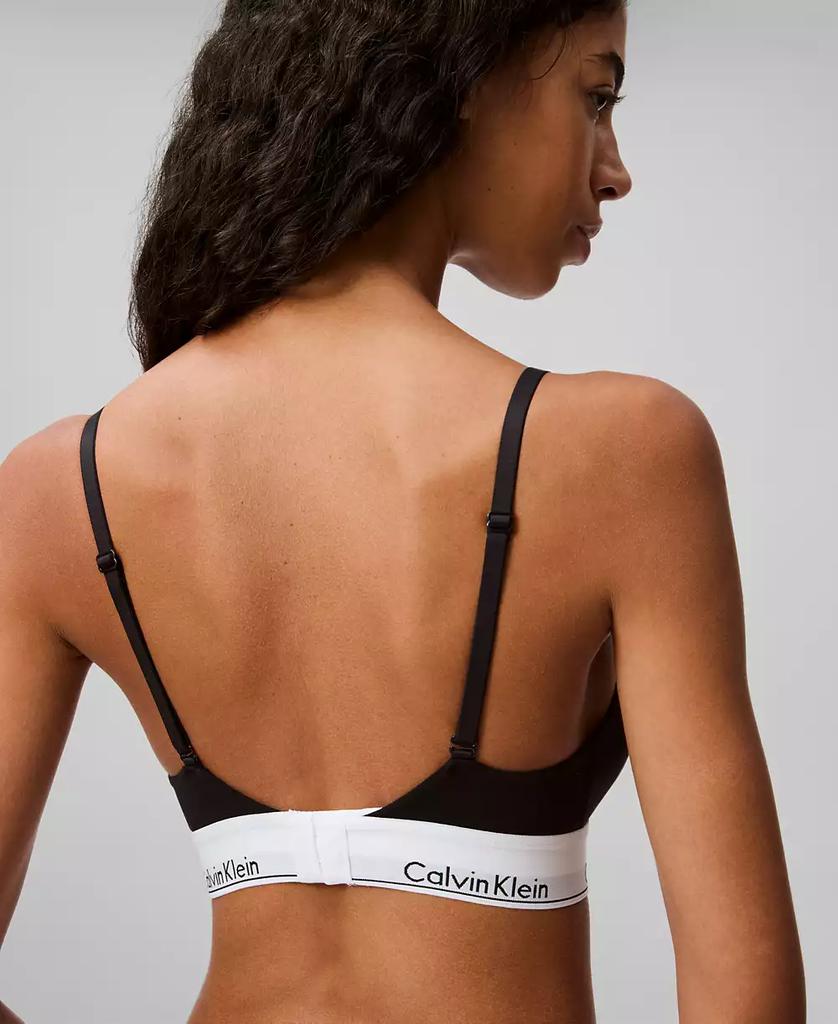 Calvin Klein Women's Modern Cotton Lightly Lined Triangle Bralette QF5650