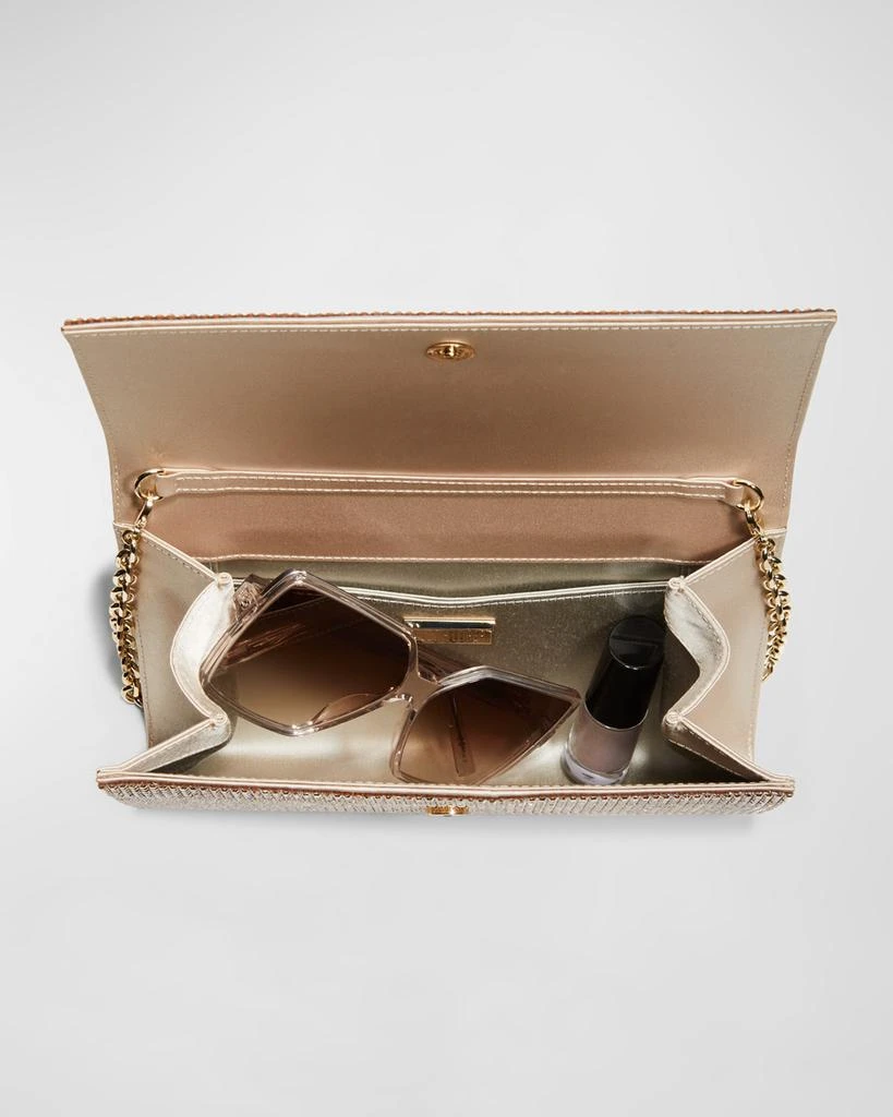 Judith Leiber Fizzoni Full-Beaded Clutch Bag 6