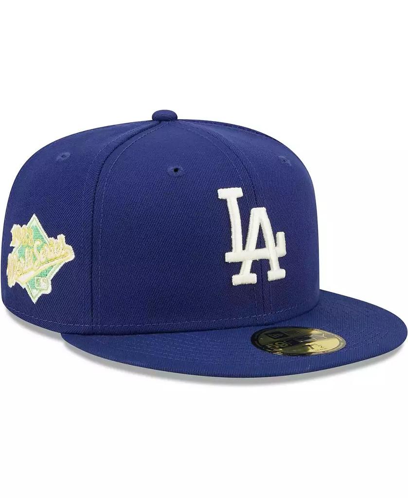 New Era Men's Royal Los Angeles Dodgers 1988 World Series Champions Citrus Pop UV 59FIFTY Fitted Hat