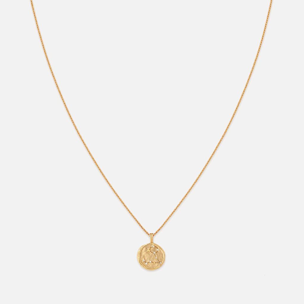 ASTRID & MIYU Astrid & Miyu Pisces Zodiac 18-Karat Gold-Plated Sterling Silver Necklace