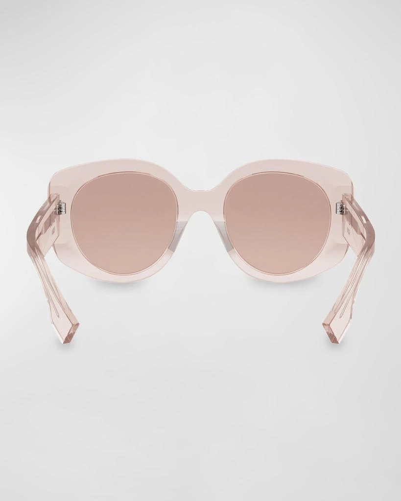 Fendi Fendi Roma Acetate Round Sunglasses 5