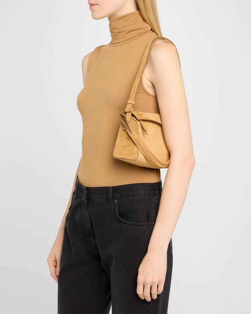 BENEDETTA BRUZZICHES Elif Satin Calf Top-Handle Bag 2