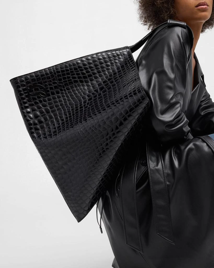 Christian Louboutin Le 54 Tote in Alligator Embossed Leather 3