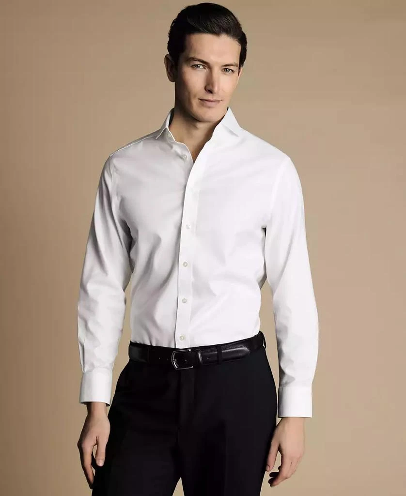 Charles Tyrwhitt Men's Slim-Fit Twill Dress Shirt 1