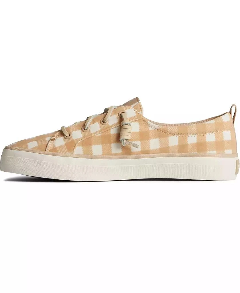 Sperry Women's Crest Vibe Gingham Canvas Sneakers, Created for Macy's 6