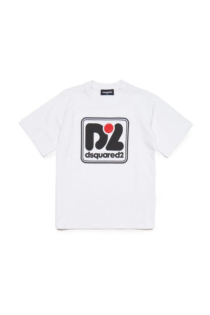 DSQUARED2 Dsquared2 Kids Logo Printed Crewneck T-Shirt 1